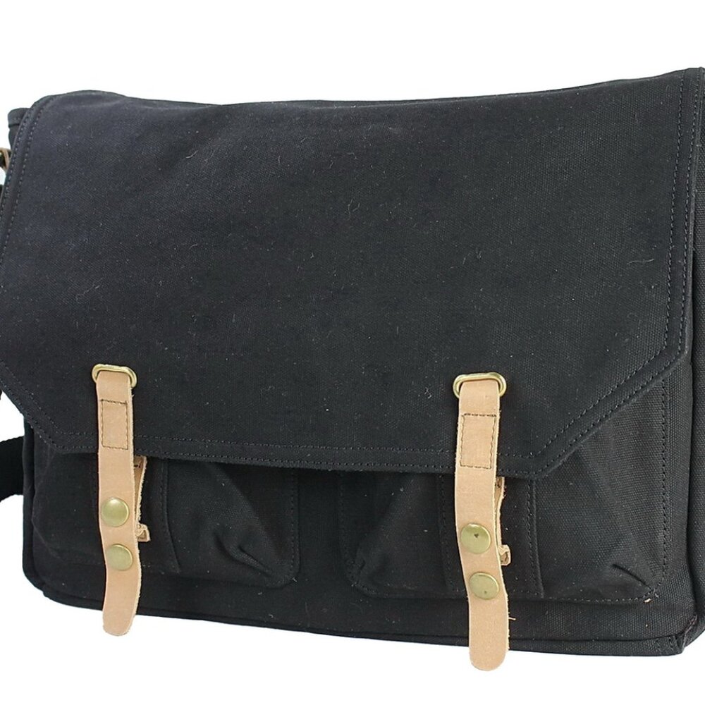 15" Casual Style Shoulder Messenger Bag C52L-BLK